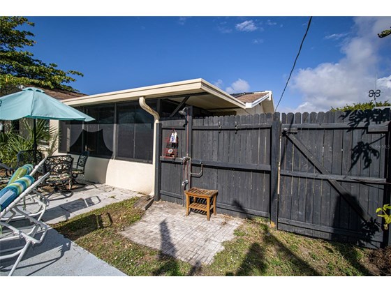 Outside Shower - Single Family Home for sale at 751 Carla Dr, Englewood, FL 34223 - MLS Number is D6122934