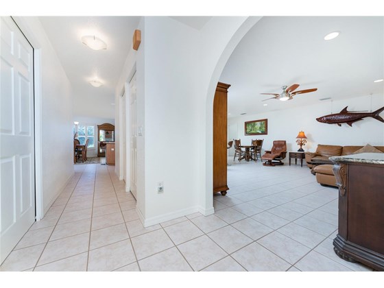 ENTRY WAY, LIVING ROOM TO RIGHT DINING IN BACK - Single Family Home for sale at 3400 Colony Ct, Punta Gorda, FL 33950 - MLS Number is C7451906