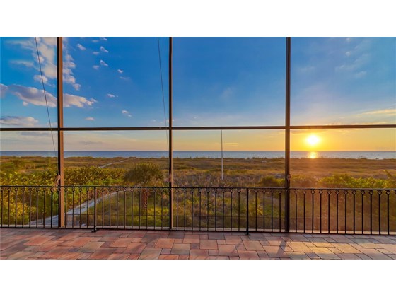 Expansive Balcony in front of the great room - Single Family Home for sale at 6211 Gulf Of Mexico Dr, Longboat Key, FL 34228 - MLS Number is A4511733