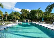 Sunny  heated Pool and Pool Deck - Condo for sale at 450 Gulf Of Mexico Dr #B107, Longboat Key, FL 34228 - MLS Number is A4520786