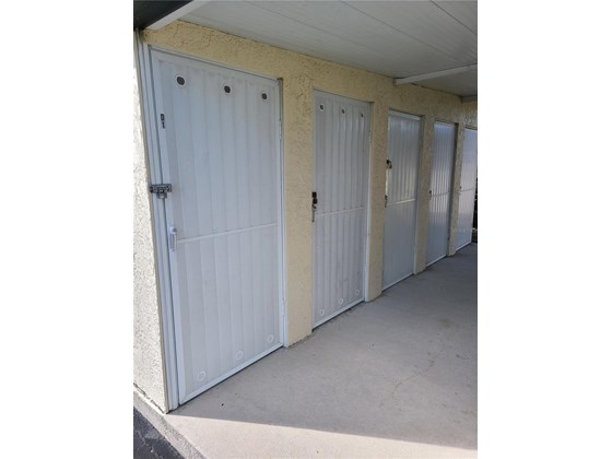 Storage locker - Condo for sale at 4646 Longwater Chase #98, Sarasota, FL 34235 - MLS Number is A4522120